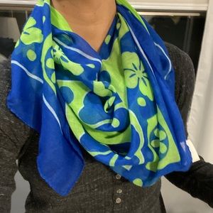 Blue/Green Hollister Scarf